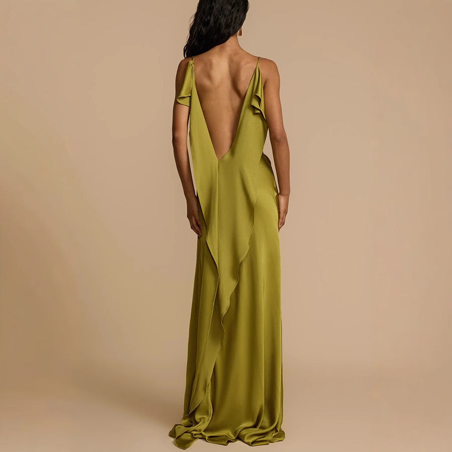 Sleeveless Split Dress