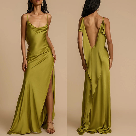 Sleeveless Split Dress