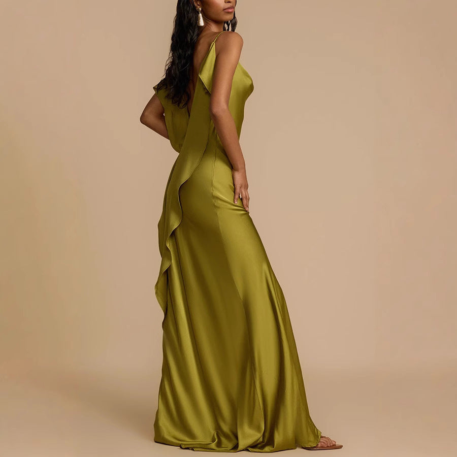 Sleeveless Split Dress