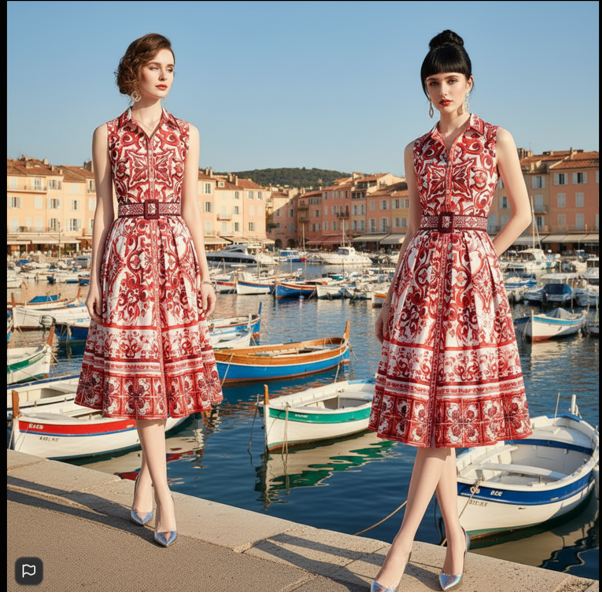 French Retro Dress