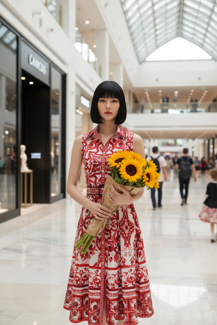 French Retro Dress