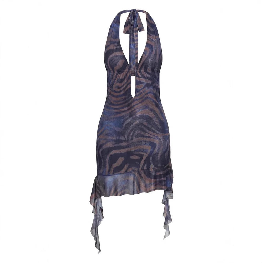 Bikini Slim Cut-out Stacking Dress