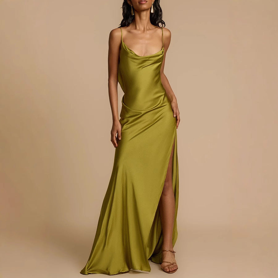 Sleeveless Split Dress