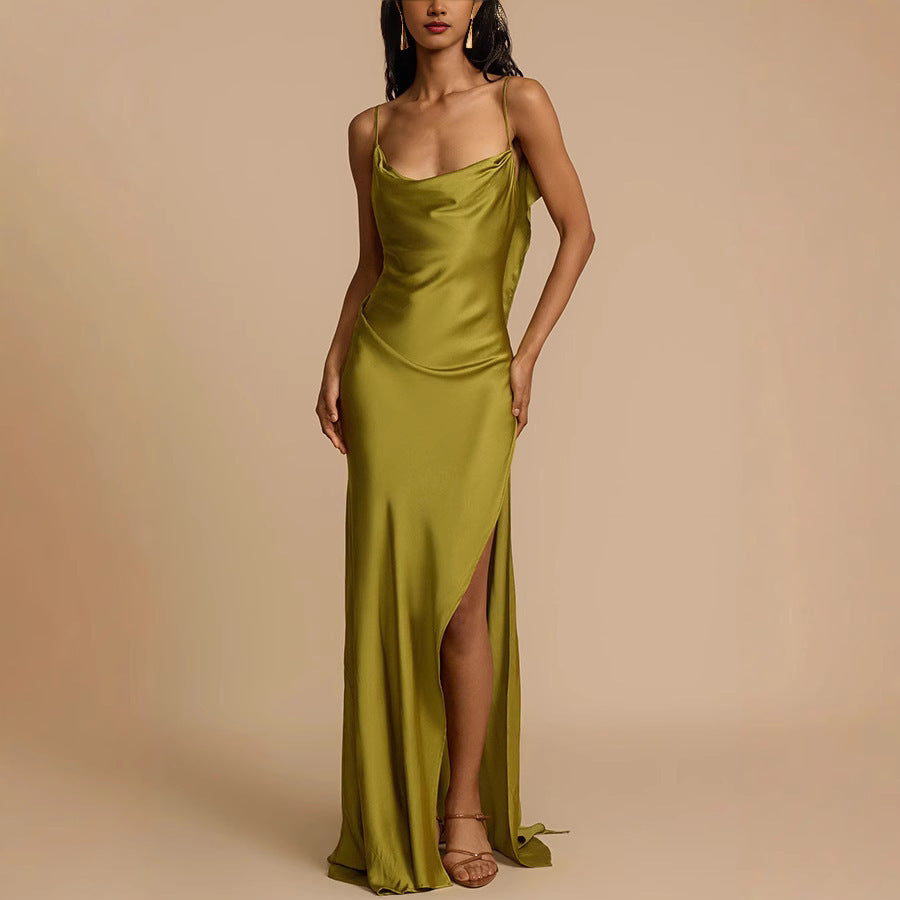 Sleeveless Split Dress